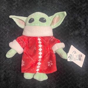 Plush Toy with Red Outfit